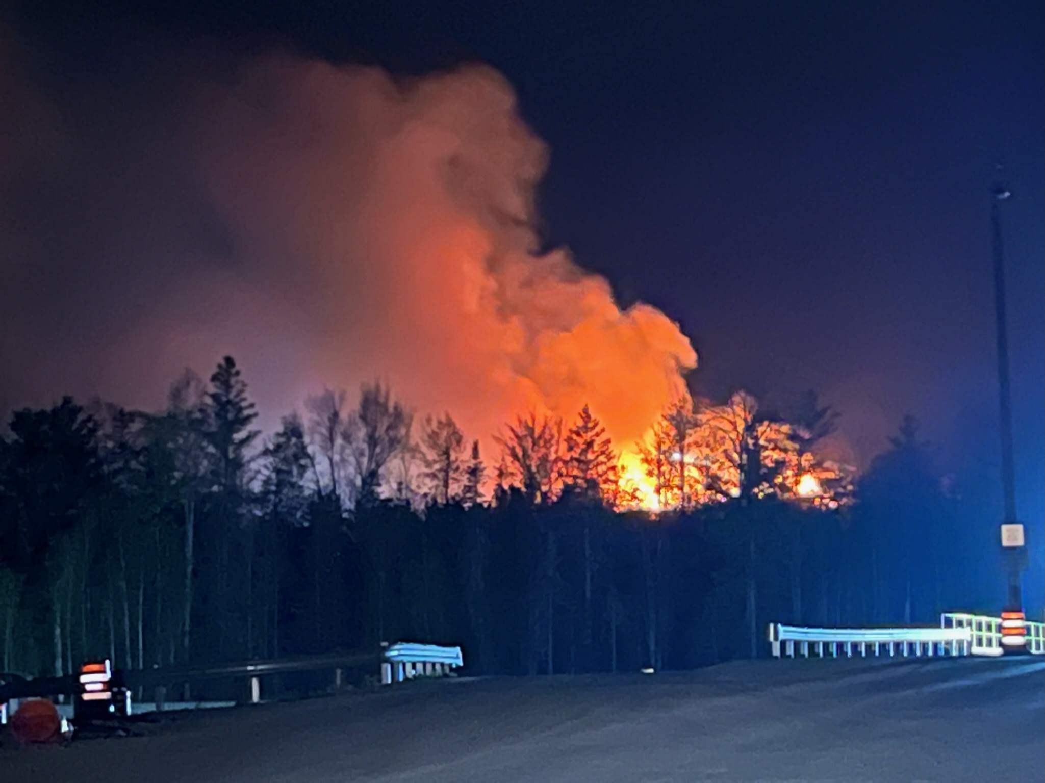 Fire at Juniper Ridge Landfill Sunlight Media Collective